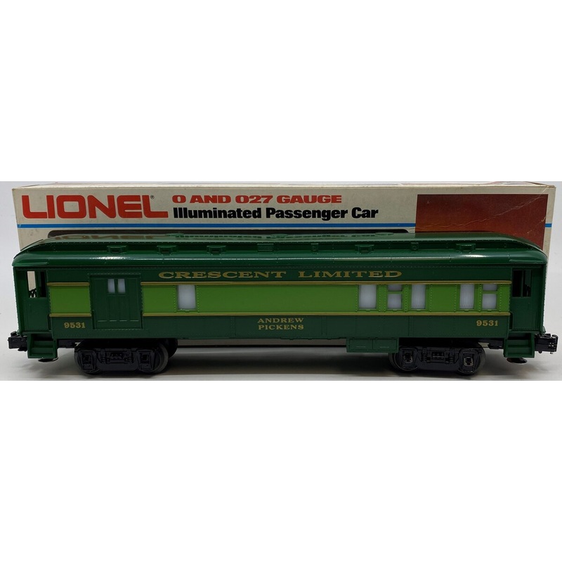 Lionel 6-9531 O Gauge Southern Crescent Limited Andrew Pickens Combo Car #9531 EX/Box