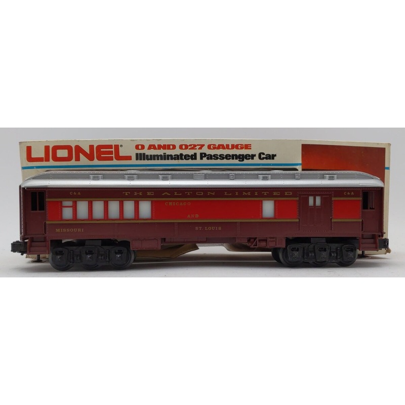 Lionel 6-9555 O Gauge Chicago & Alton Missouri Combination Car EX/Box