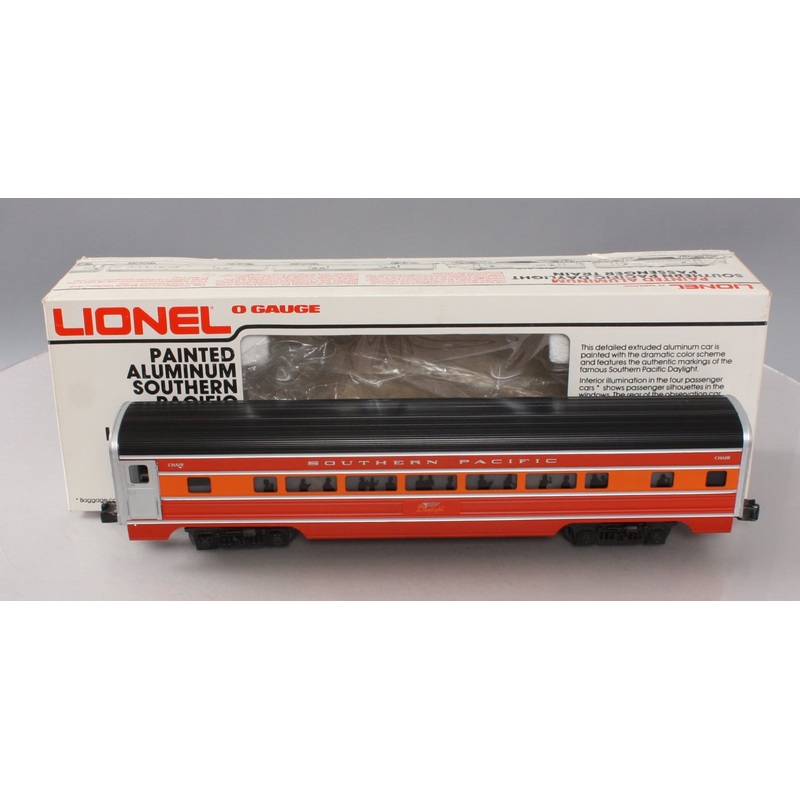 Lionel 6-9592 O Gauge Southern Pacific Daylight Aluminum Passenger Car LN/Box