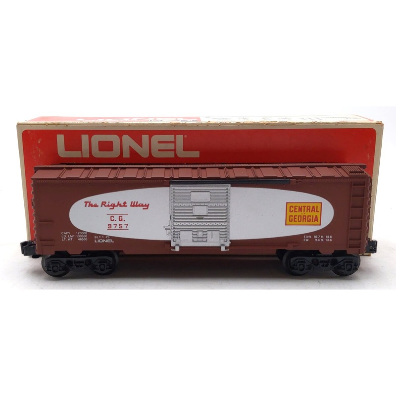 Lionel 6-9757 O Gauge Central of Georgia Boxcar EX/Box