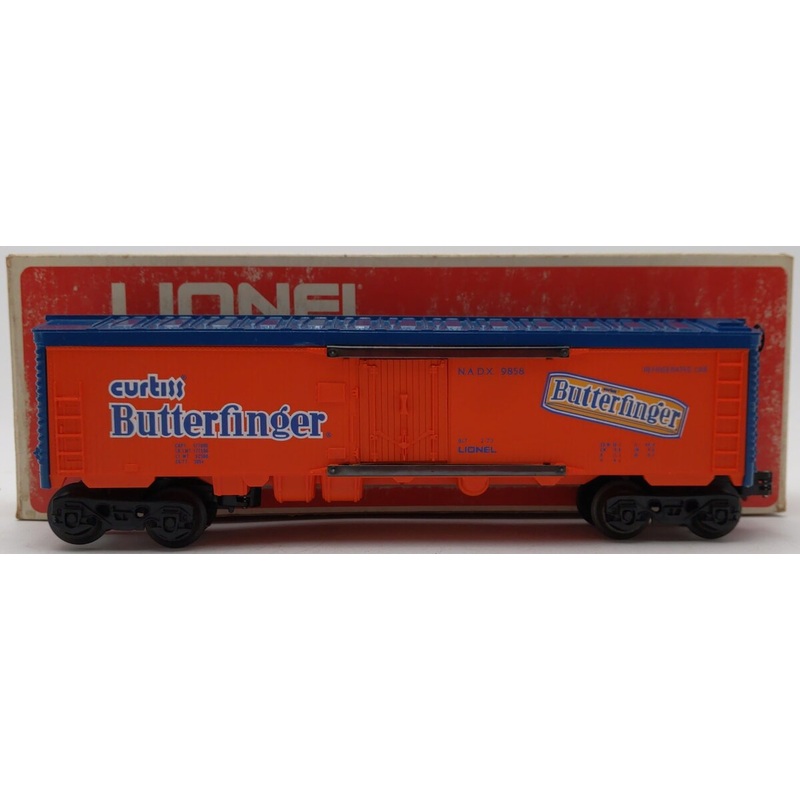 Lionel 6-9858 O Gauge Butterfinger Billboard Reefer Car EX/Box