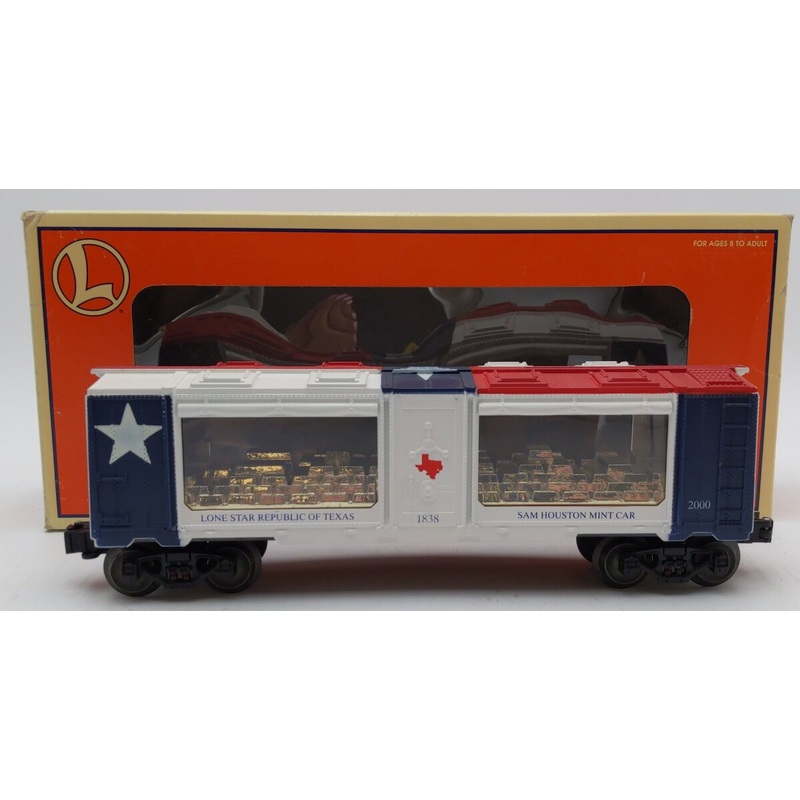 Lionel 8900 O Gauge HTOS Sam Houston Mint Car #1838 LN/Box