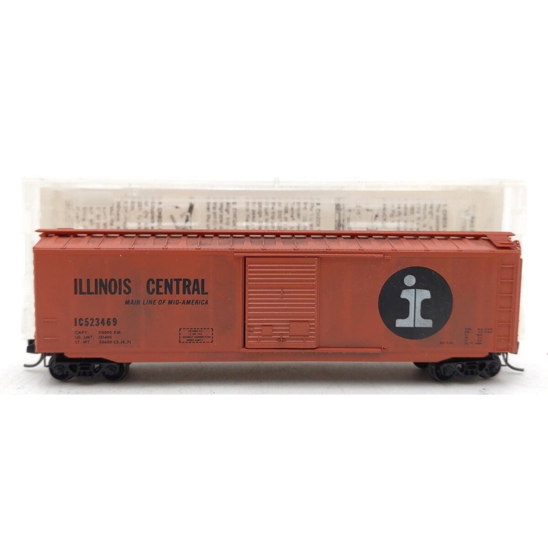 Micro-Trains 03100030 N Illinois Central 50′ Standard Single Door Boxcar #523469 LN/Box