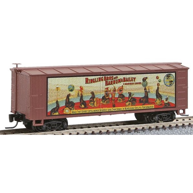 Micro-Trains 51500607 Z Scale Ringling Bros./Barnum & Bailey Billboard Car #7 LN/Box