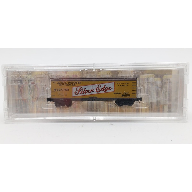 Micro-Trains 51800240 Z Scale Muessel Brewing Co. 40′ Wood Reefer #1002 EX/Box