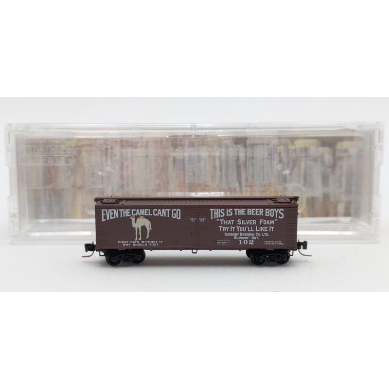 Micro-Trains 51800260 Z Sudbury Brewing Company 36′ Wood Reefer #102 EX/Box