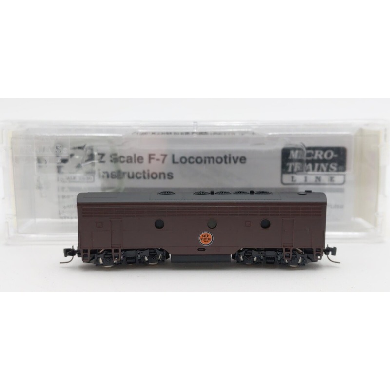 Micro-Trains 98002440 Z Chicago Great Western F7 Powered B-Unit Diesel Loco LN/Box