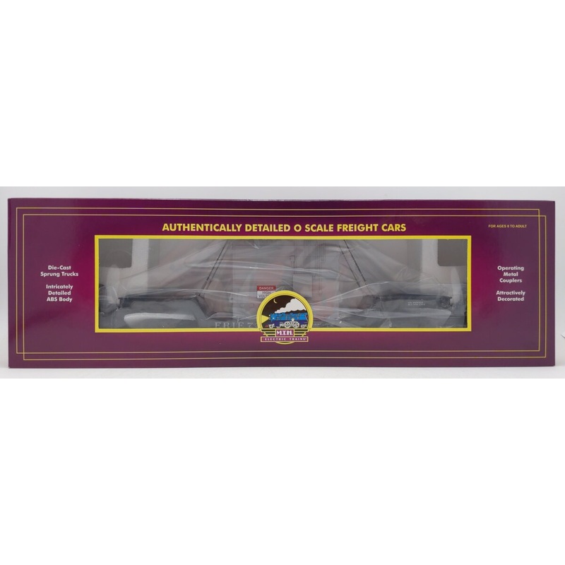 MTH 20-98408 Erie 75′ Depressed Center Flatcar w/Transformer #7295 MT/Box