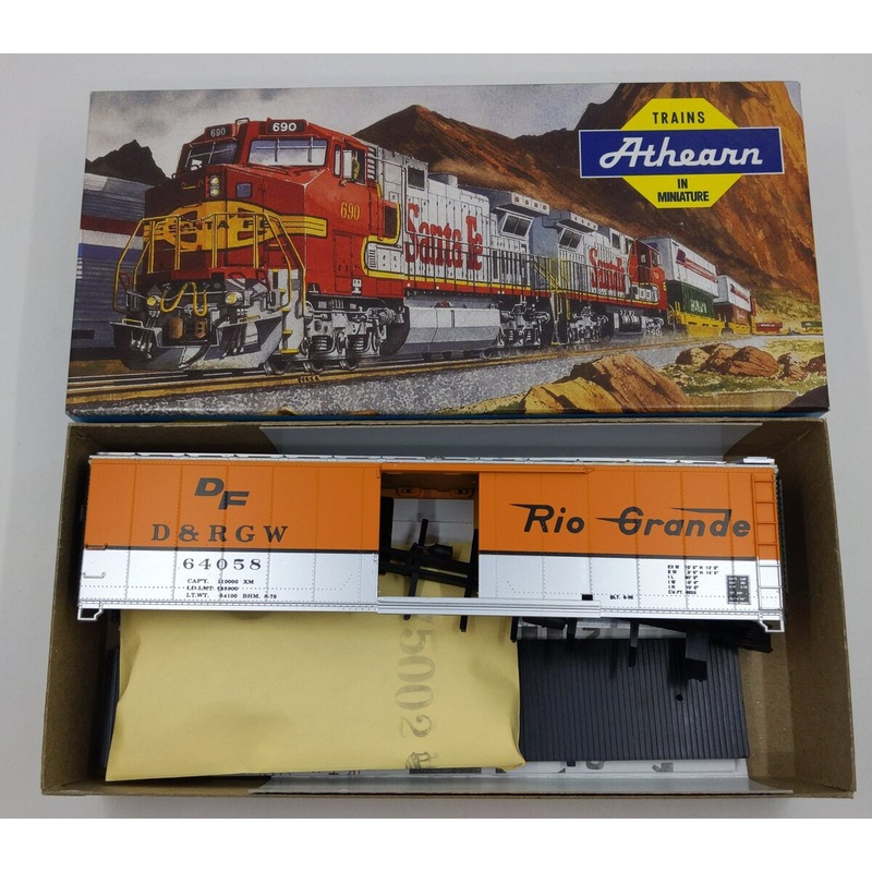 Athearn 64058 HO RIO GRANDE 50FT BOX CAR Kit
