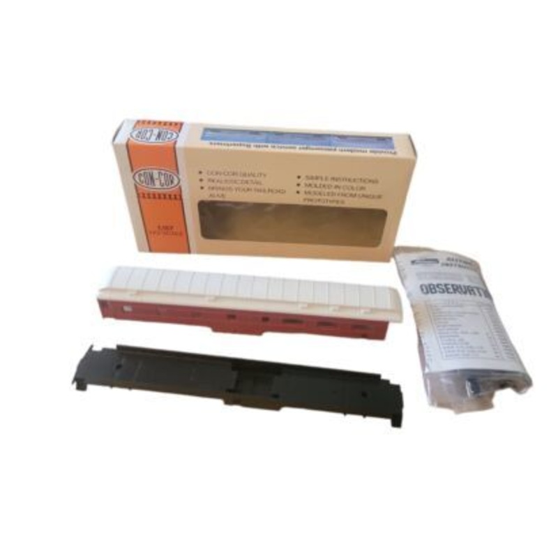 Con-Cor 0001-008703 HO Christmas Observation Car Kit