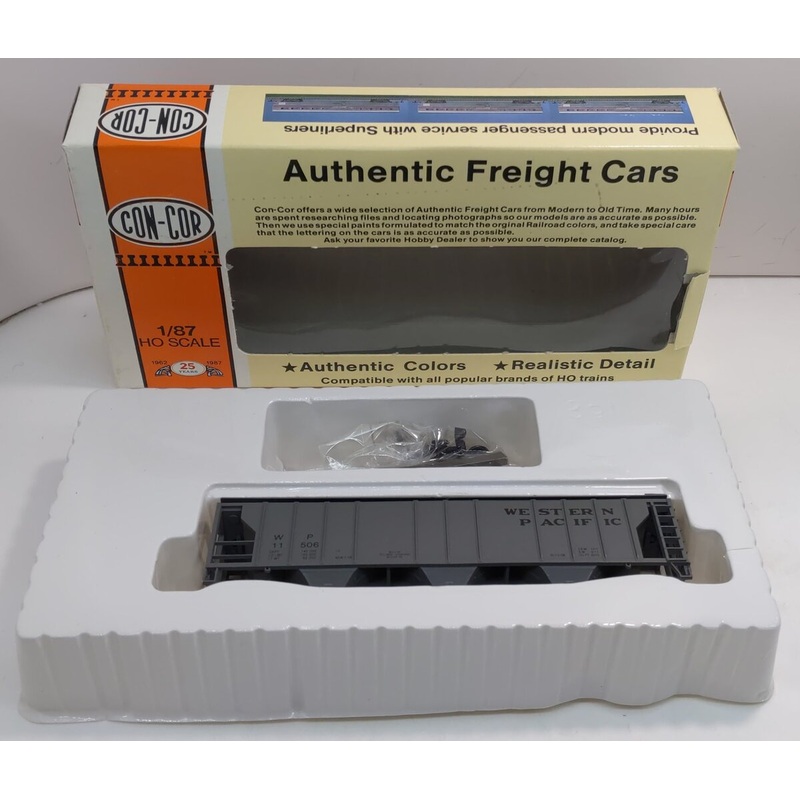 Con-Cor 0001-009521 HO Western Pacific PS-2 Covered Hopper # 11506 Kit