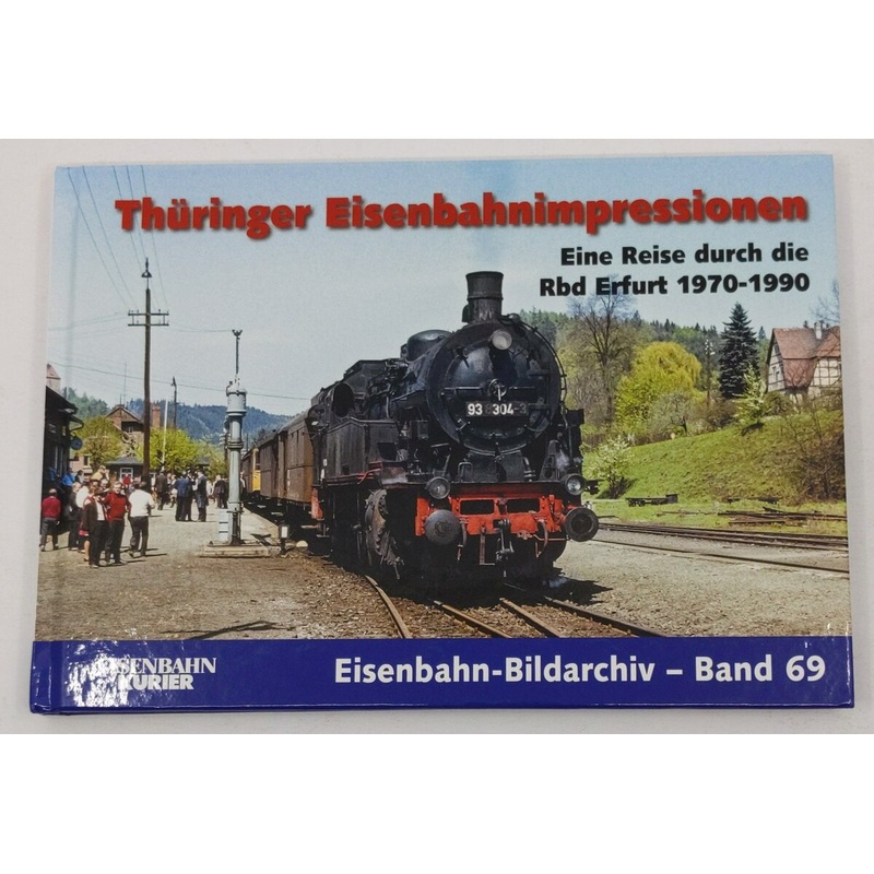 Thringer Eisenbahnimpressionen Hardcover Book By Thomas Frister LN