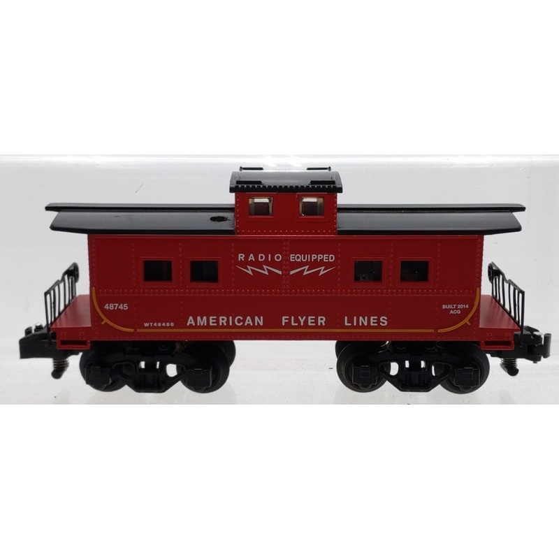 American Flyer 6-48745 S American Flyer Lines Steel Cupola Caboose #48745 EX