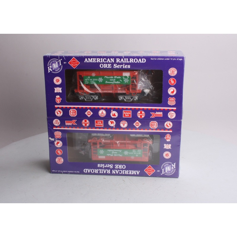 RMT 96750 O Ore Car Christmas (Set of 2) LN/Box