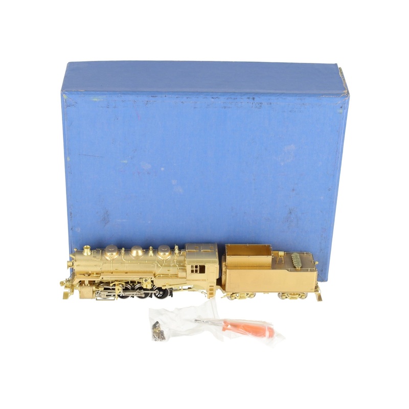 Van Hobbies HO BRASS CP V-5a 0-8-0 Steam Loco/Tender #6600 -Unpainted EX/Box