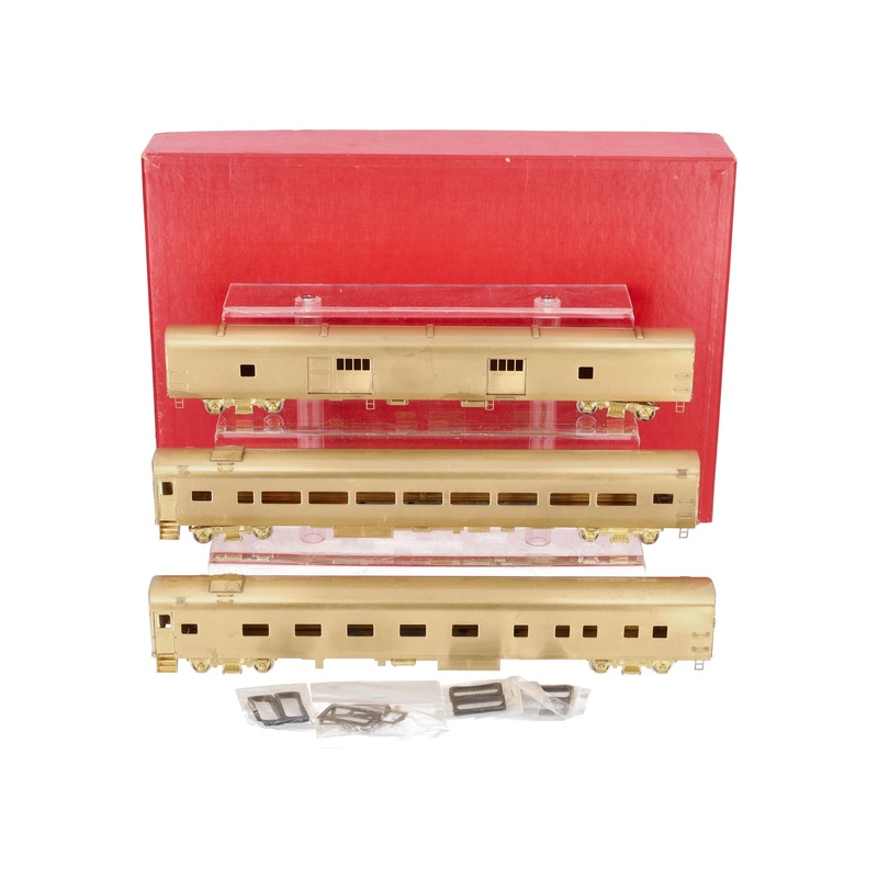 Van Hobbies HO BRASS CPR Steel Lightweight Passenger Cars Set #1 -Unpainted LN/Box