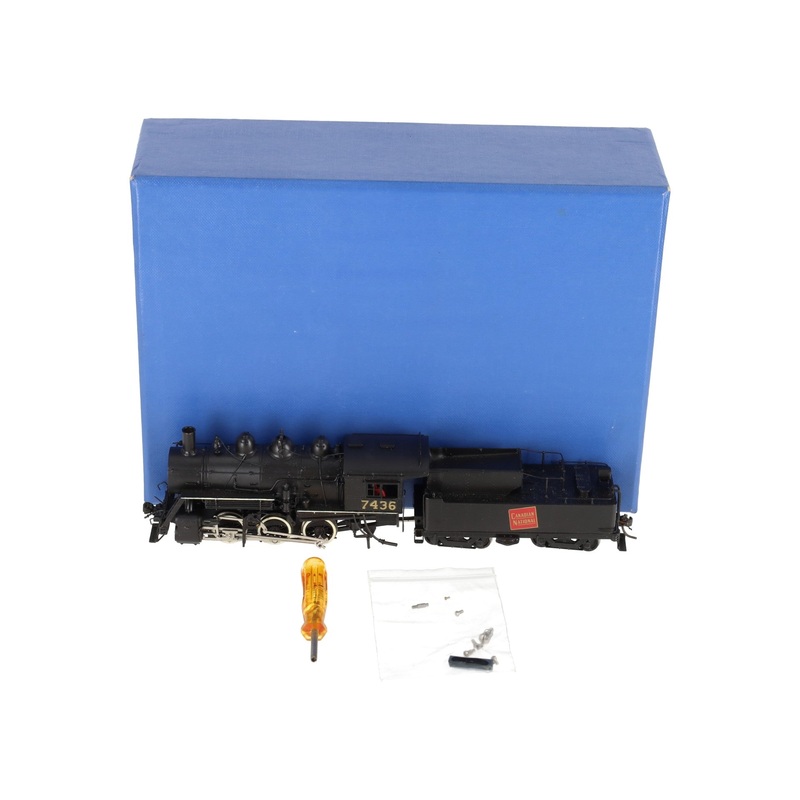 Van Hobbies O-18A HO BRASS CNR O-18a 0-6-0 Steam Locomotive & Tender – painted EX/Box