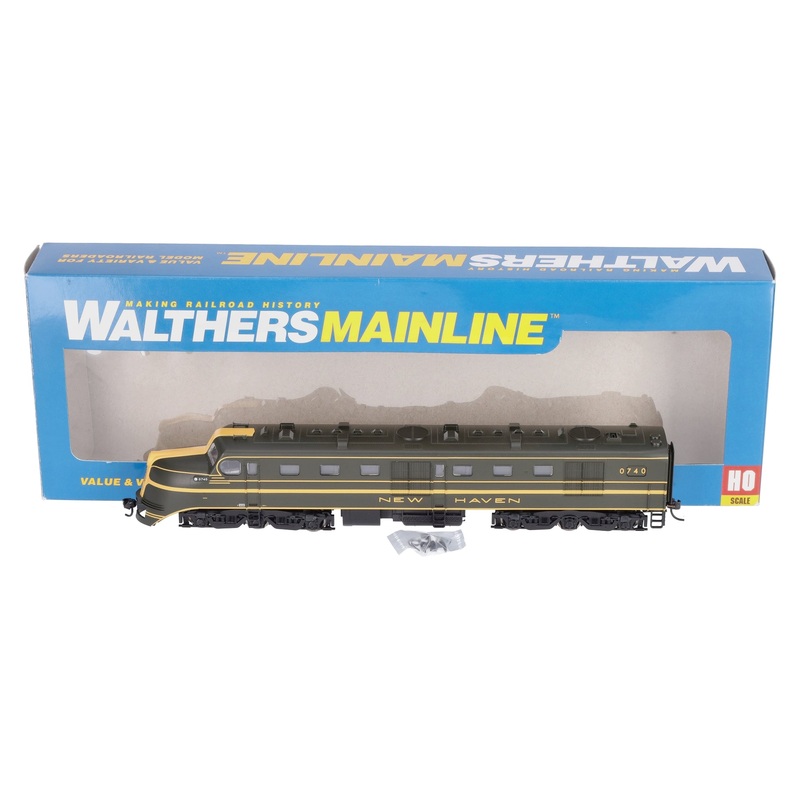 Walthers 910-9113 HO New Haven Alco DL-109 Diesel Locomotive #0740 LN/Box