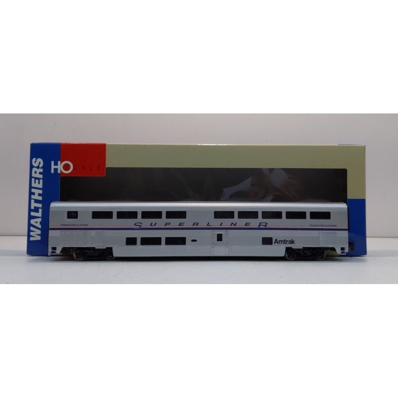 Walthers 932-6141 HO Scale Amtrak 85′ Superliner Phase IV Transition Sleeper Car NIB
