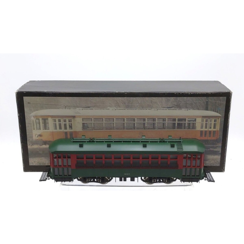 Western Hobbycraft O Gauge Trolley Street Car #857 LN/Box