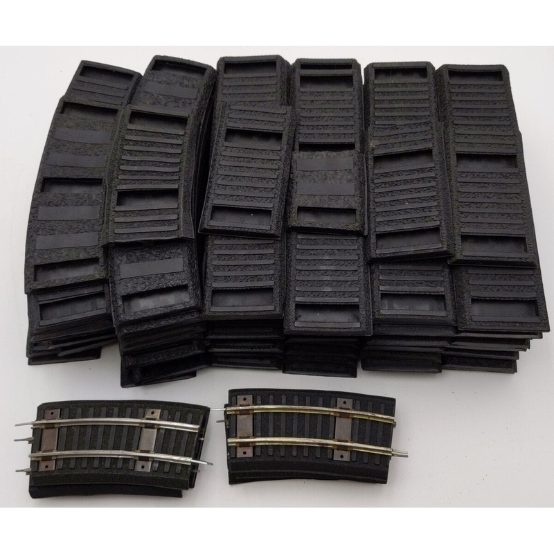 American Flyer 727 Vintage S Assorted Rubber Roadbed Sections (83) VG