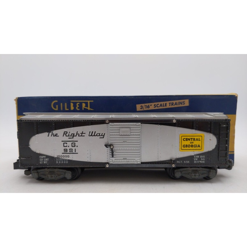 American Flyer 981 Vintage S Central of Georgia Boxcar EX/Box