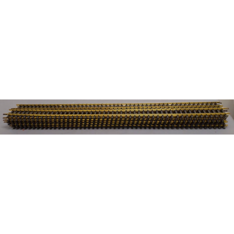 Aristo-Craft 11097 G Scale Brass Euro-Style 4.5′ Straight Track Sections (11) EX