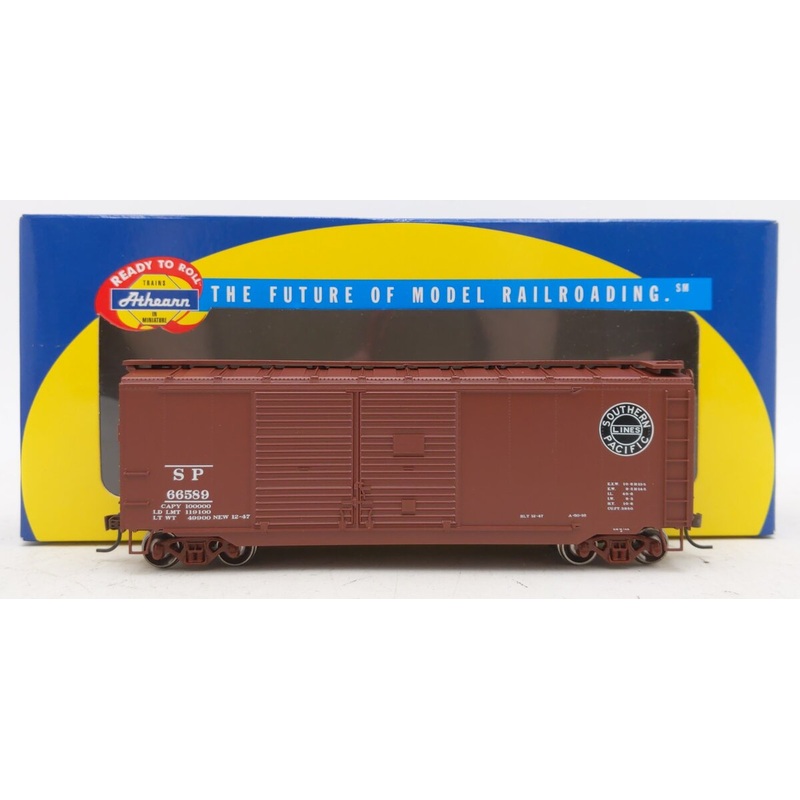 Athearn 70881 HO Southern Pacific 40′ Double-Door Box Car #66589 LN/Box