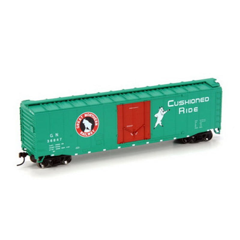 Athearn 71936 GN 50′ SS Plug Door Boxcar #36847 NIB