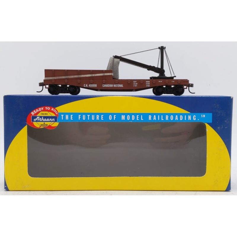 Athearn 92230 HO Canadian National Derrick Car #499998 LN/Box