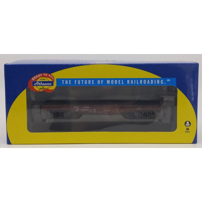 Athearn 96348 HO Scale Union Pacific 40′ Flatcar #50597 NIB