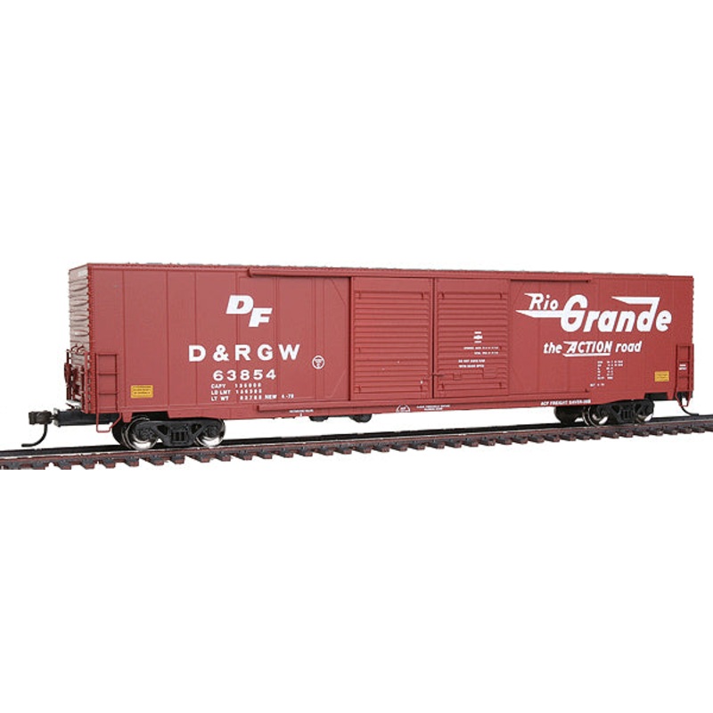 Atlas 20000681 D&RGW 60′ Double Door Auto Boxcar #63854 MT/Box