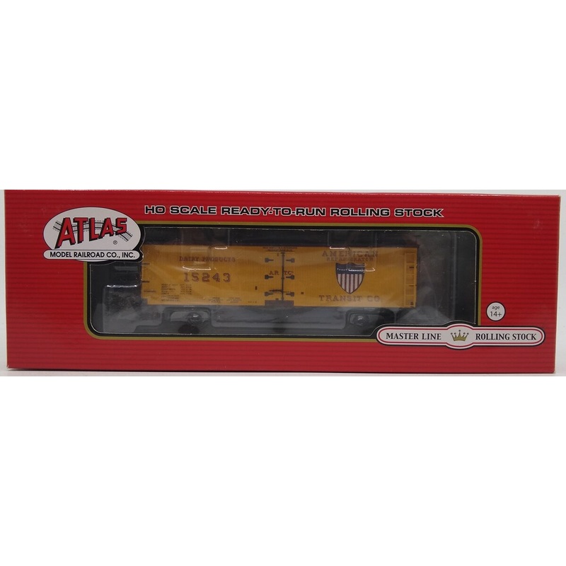 Atlas 20002713 HO American Refrigerator Transit Co. Wood Sided Reefer Car #15243 LN/Box