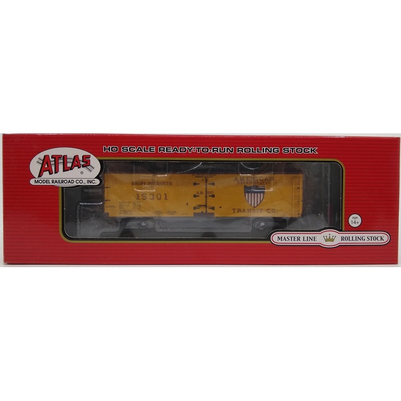 Atlas 20002714 HO American Refrigerator Transit Co. Wood Sided Reefer Car #15301 LN/Box