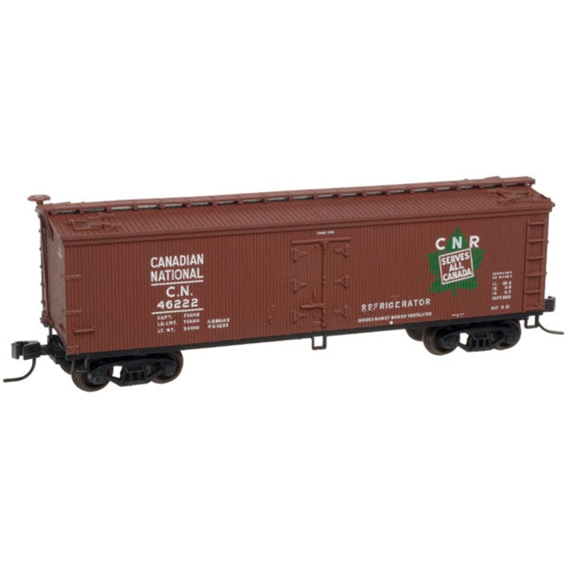 Atlas 20002715 HO Scale Canadian National 40′ Wood Reefer #46222 LN/Box