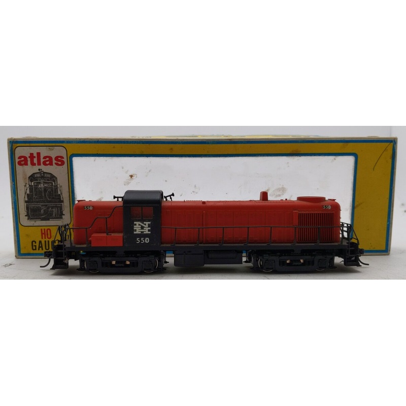 Atlas 7070 HO RS-3 Diesel Locomotive Custom New Haven: #550 EX/Box