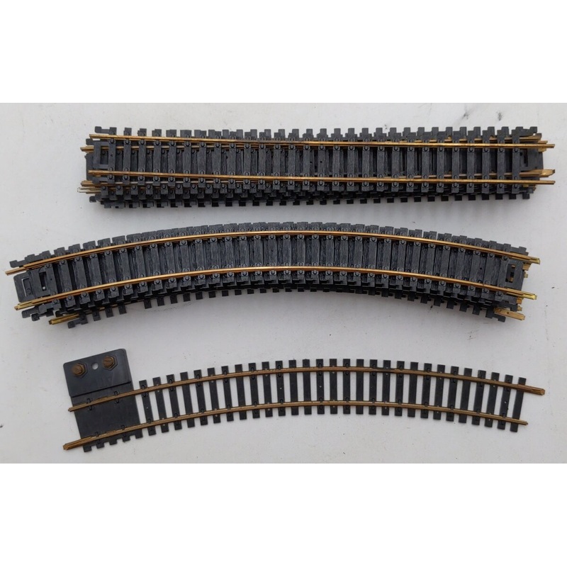 Atlas HO Code 100 Assorted Track #0152/0150/0845 Curve-Straight-Terminal [23] EX
