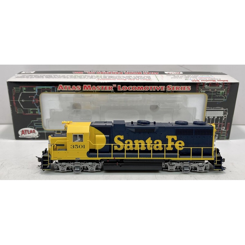 Atlas 8961 HO Scale Santa Fe GP-38 Diesel Locomotive #3501 w/DCC MT/Box
