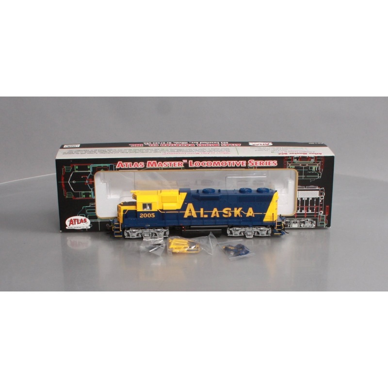 Atlas 8980 HO Scale Alaska GP-38 Diesel Locomotive #2005 MT/Box