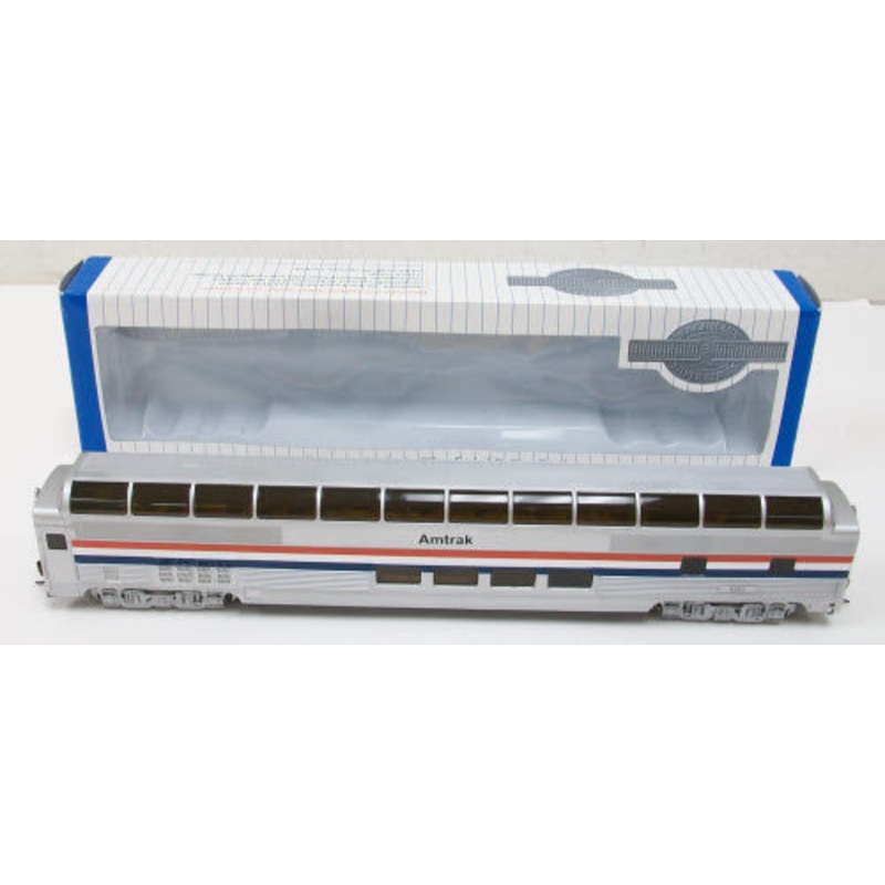Bachmann 13005 HO Amtrak Phase I 85′ Budd Full Dome Passenger Car NIB