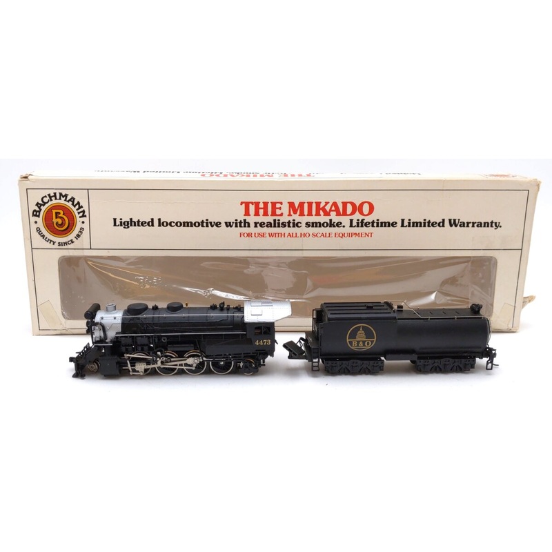 Bachmann 41-545-12 HO B & O Mikado 2-8-2 w/ Smoke EX/Box