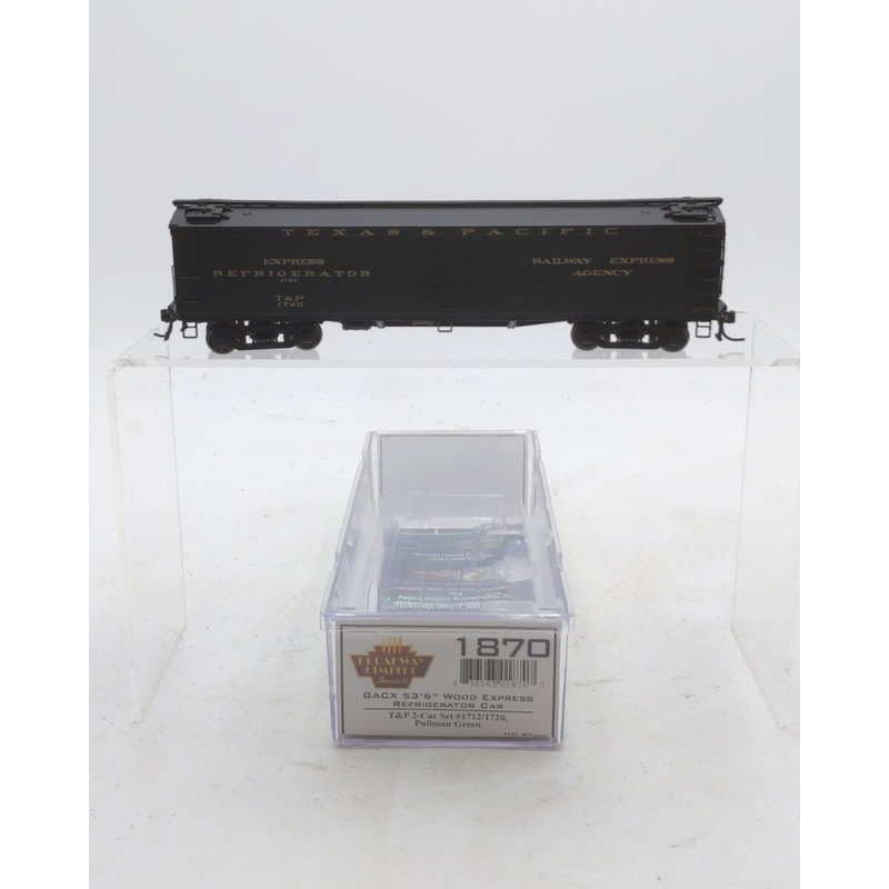 Broadway Limited 1870 HO Western Pacific GACX 53’6 Wood Express Reefer #1720 NIB