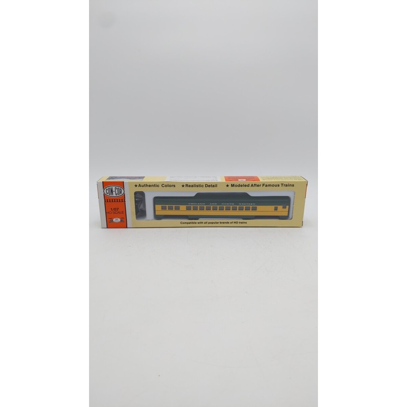 Con-Cor 0001-000916-2 HO Chicago & Northwestern 72 Ft Passenger Car #3412 NIB