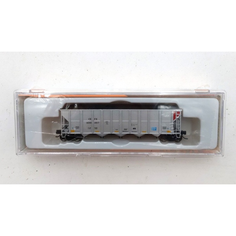 Fox Valley Models 8319-4 N Scale CEFX Trinity RD-4 Coal Hopper #600487 NIB