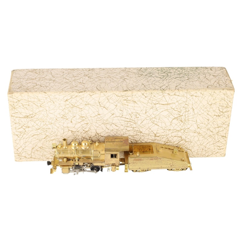 Gem Models GN-128 HO Brass PRR A5s 0-4-0 Steam Switcher & Tender (Unpainted) VG/Box