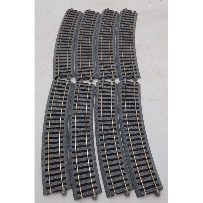 Kato 2-270 HO Code 83 R19-1/4 Radius 22.5 Curved UniTrack (8) EX