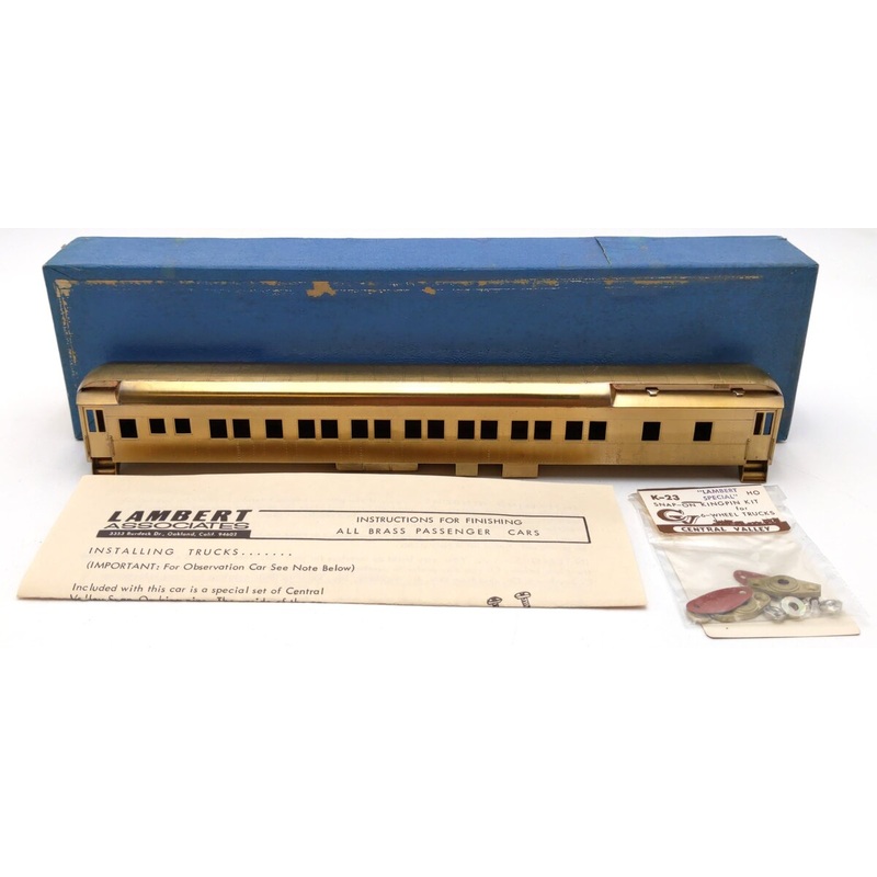Lambert 810 HO Brass Pullman Car – unpainted EX/Box
