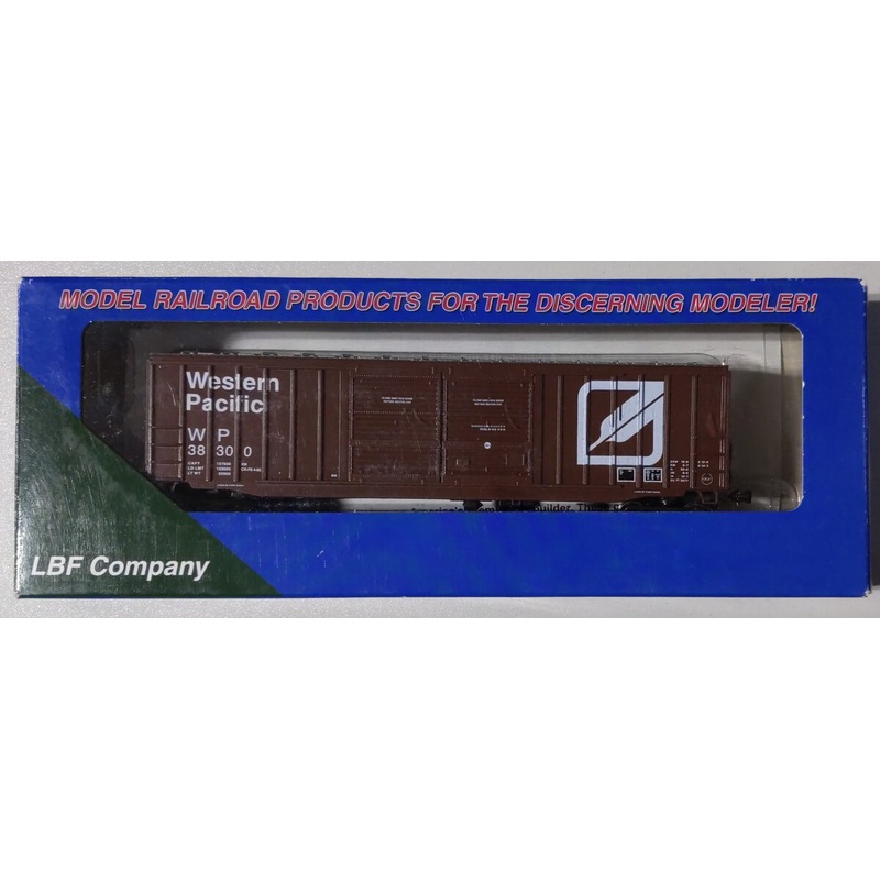 LBF 1223 HO Scale Western Pacific 52′ ACF Boxcar #38300 MT/Box