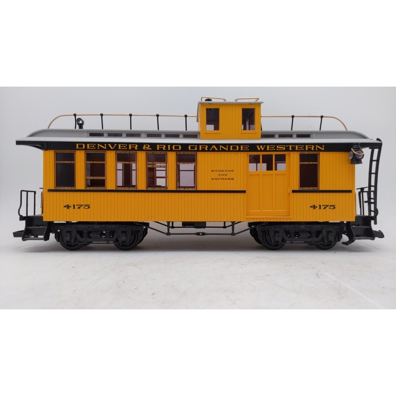 LGB 4175 G Gague Denver & Rio Grande Western Combine/Caboose EX