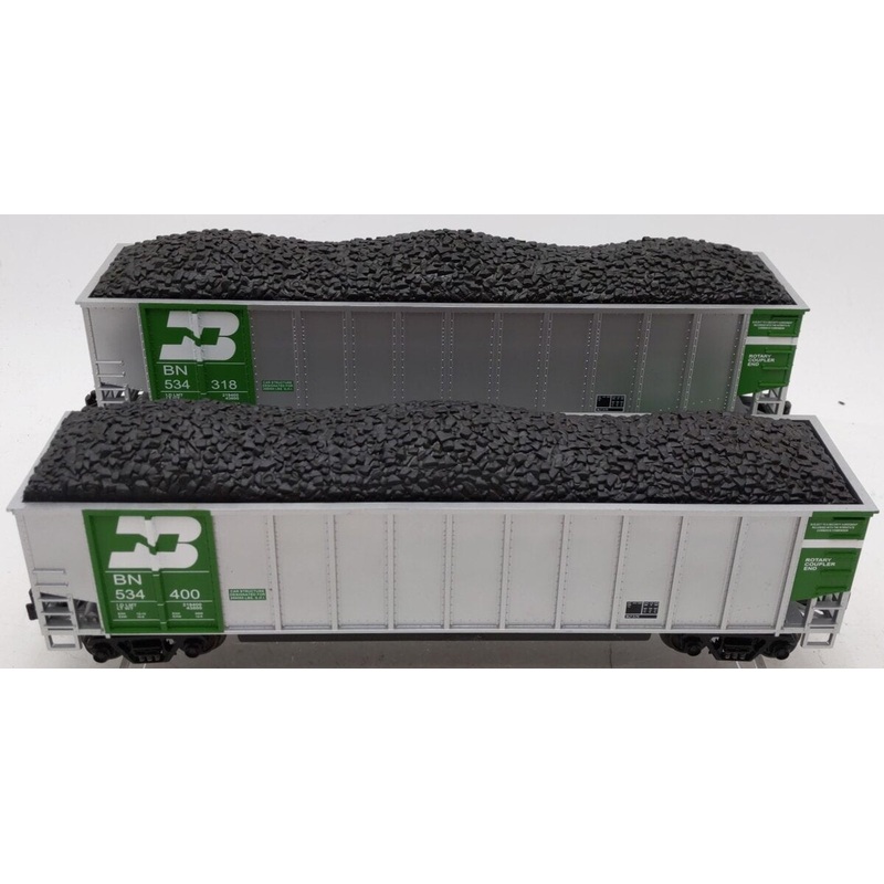 Lionel 2043190 O Burlington Northern Rotary Gondola Car (Set of 2) EX